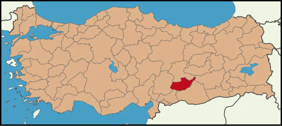 Adıyaman haritası