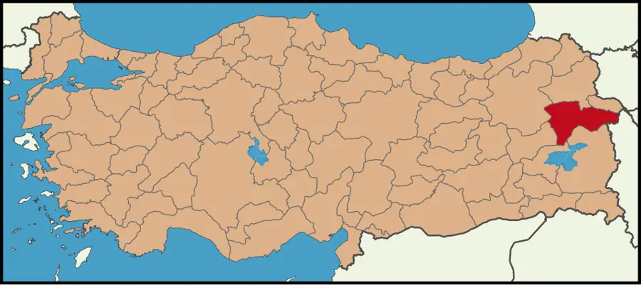 Ağrı haritası