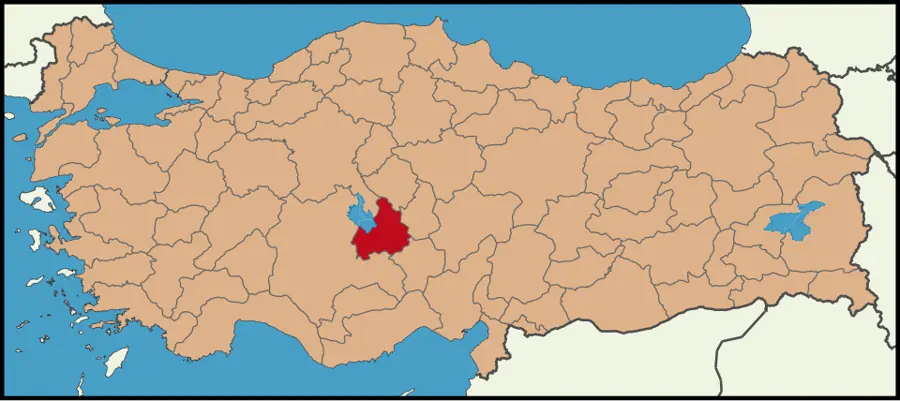 Aksaray haritası
