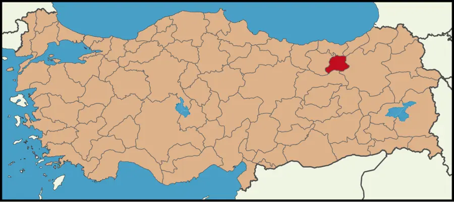 Bayburt haritası