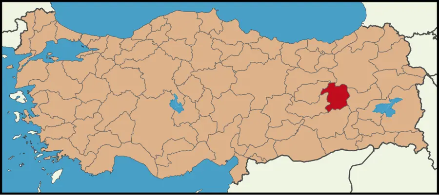 Bingöl haritası