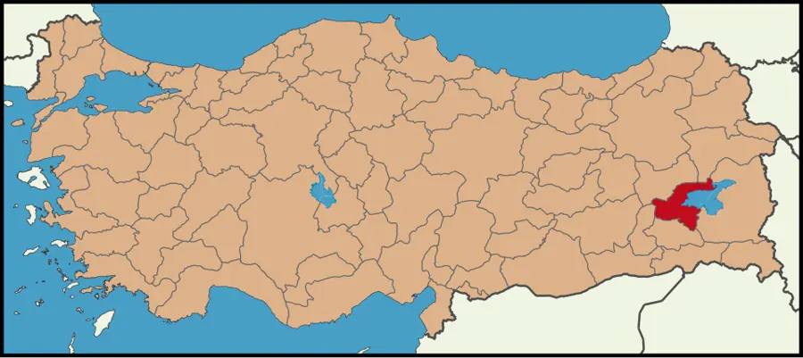 Bitlis haritası