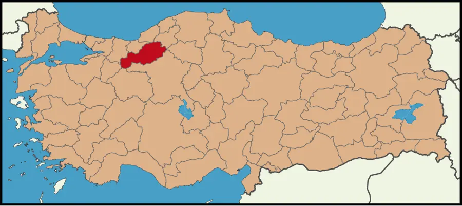 Bolu haritası