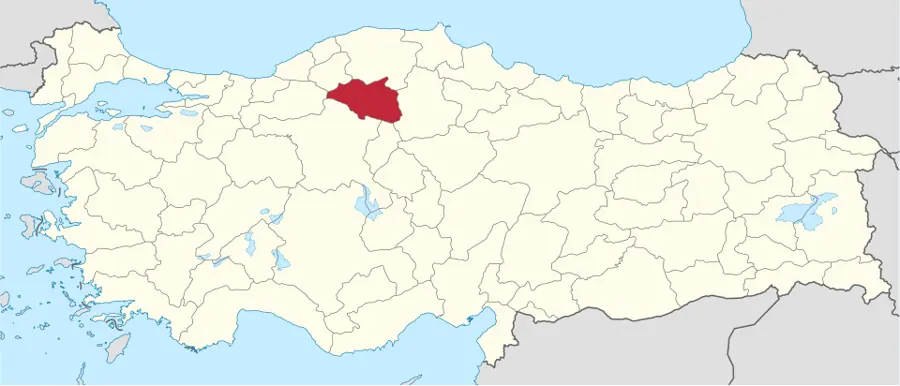 Çankırı haritası
