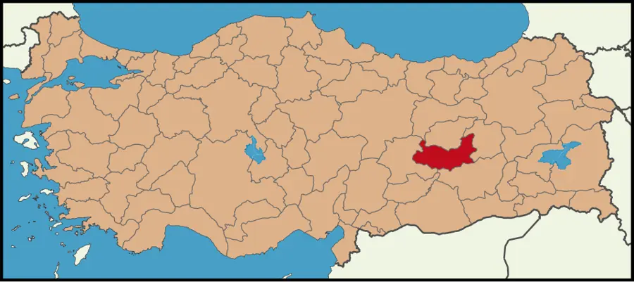 Elazığ haritası