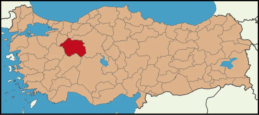 Eskişehir haritası
