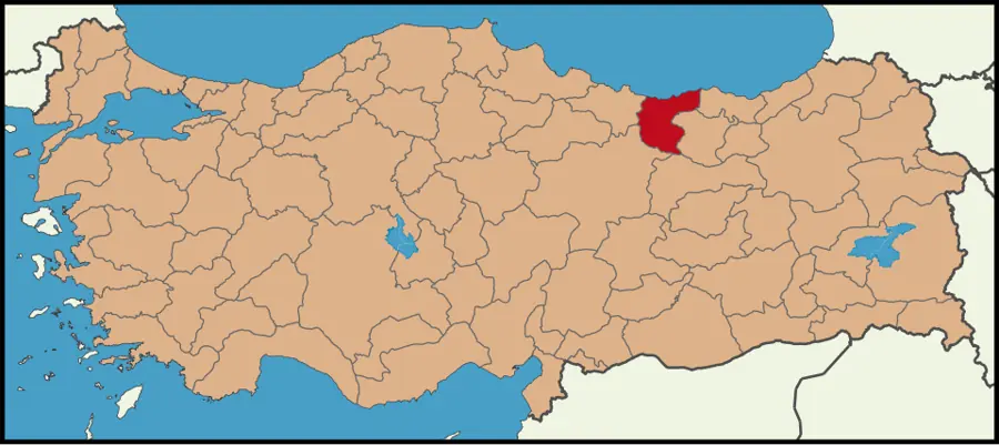 Giresun haritası