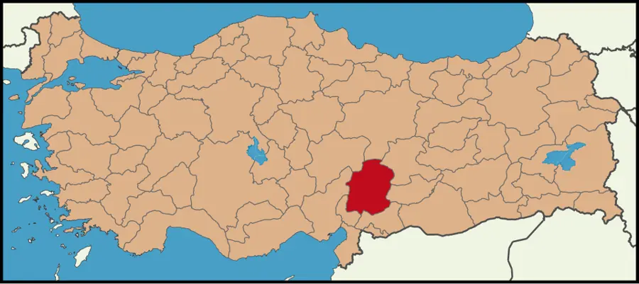 Kahramanmaraş haritası