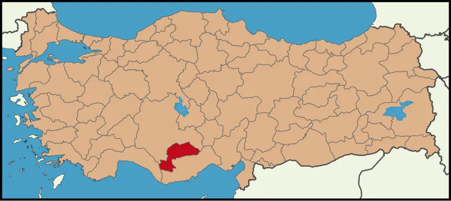 Karaman haritası