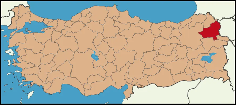 Kars haritası