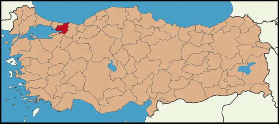 Kocaeli haritası
