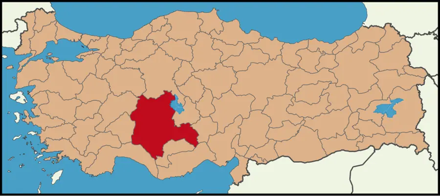Konya haritası