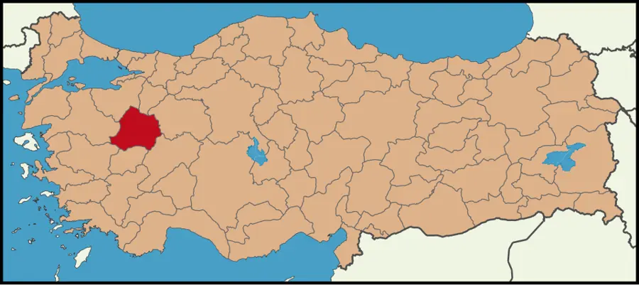Kütahya haritası