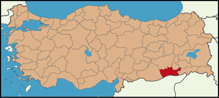 Mardin haritası