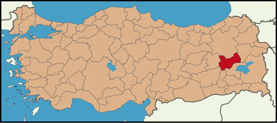 Muş haritası