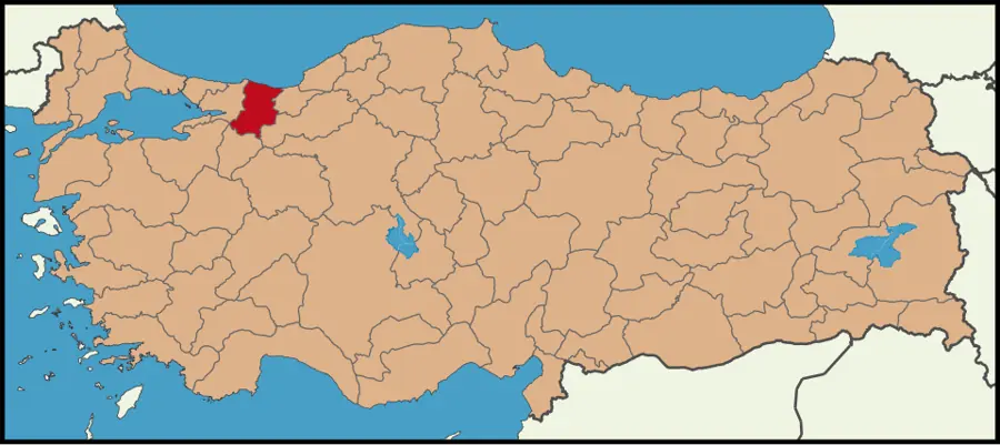 Sakarya haritası