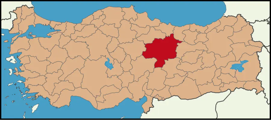 Sivas haritası