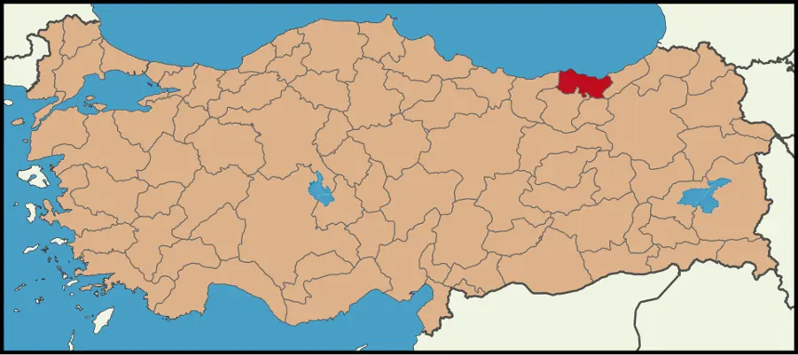 Trabzon haritası
