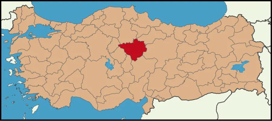 Yozgat haritası