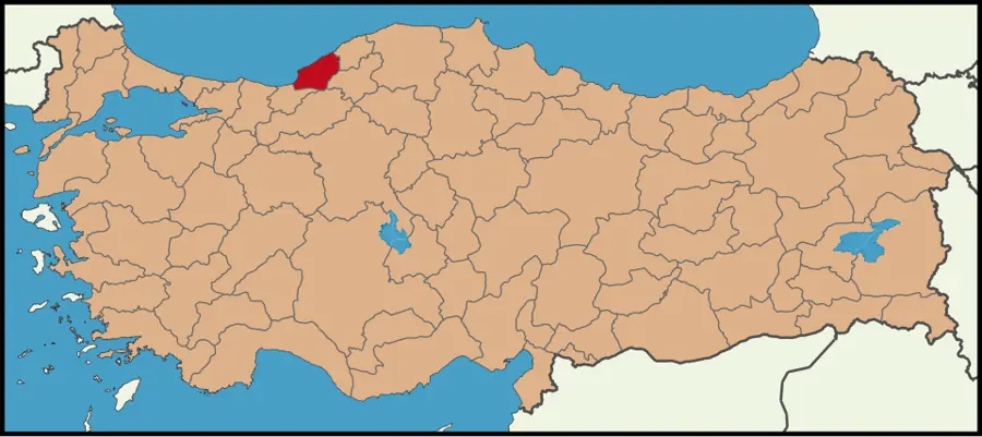 Zonguldak haritası